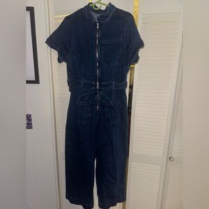 Anthropologie Colette Weekend Denim Jumpsuit by Maeve